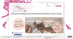 Desktop Screenshot of forever-decorationsdemariage.com